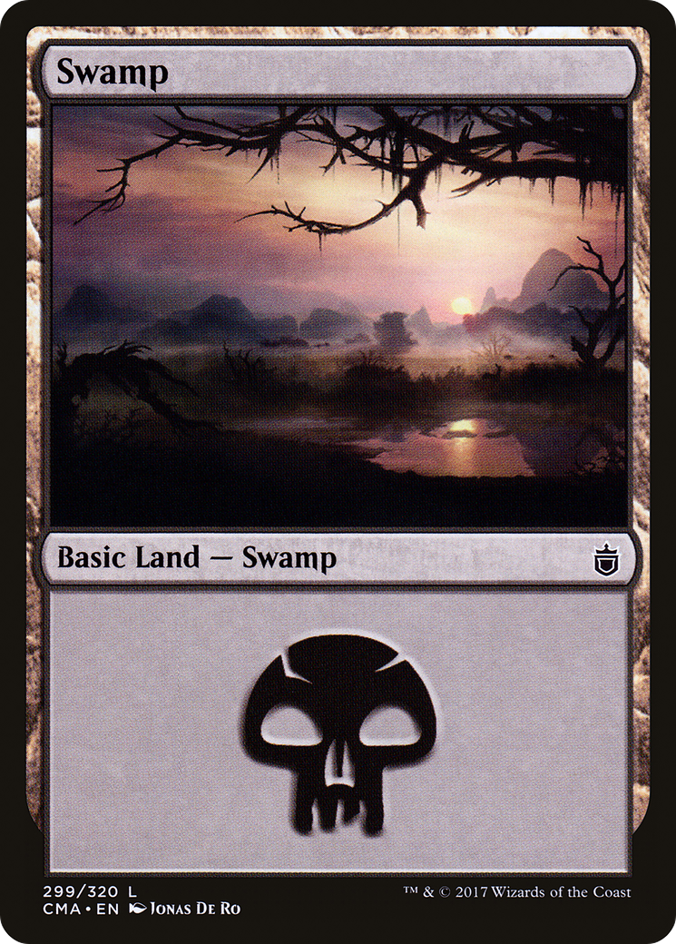 Swamp (299) [Commander Anthology]-1