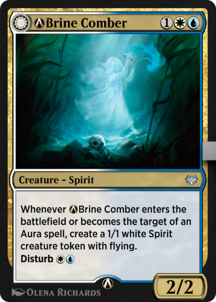 A-Brine Comber // A-Brinebound Gift (VOW-A-233) - Innistrad: Crimson Vow: (Double Faced Transform)-3