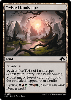 Twisted Landscape (MH3-232) - Modern Horizons 3-1