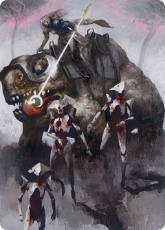 Thalia and The Gitrog Monster // Thalia and The Gitrog Monster (AMOM-065) - March of the Machine Art Series (Borderless)-1
