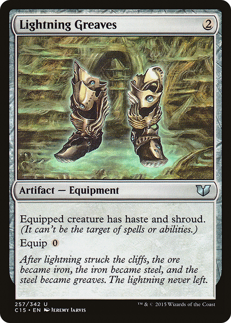 Lightning Greaves [Commander 2015]-1