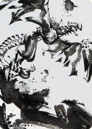 Quicksilver Fisher Art Card [Phyrexia: All Will Be One Art Series]-1