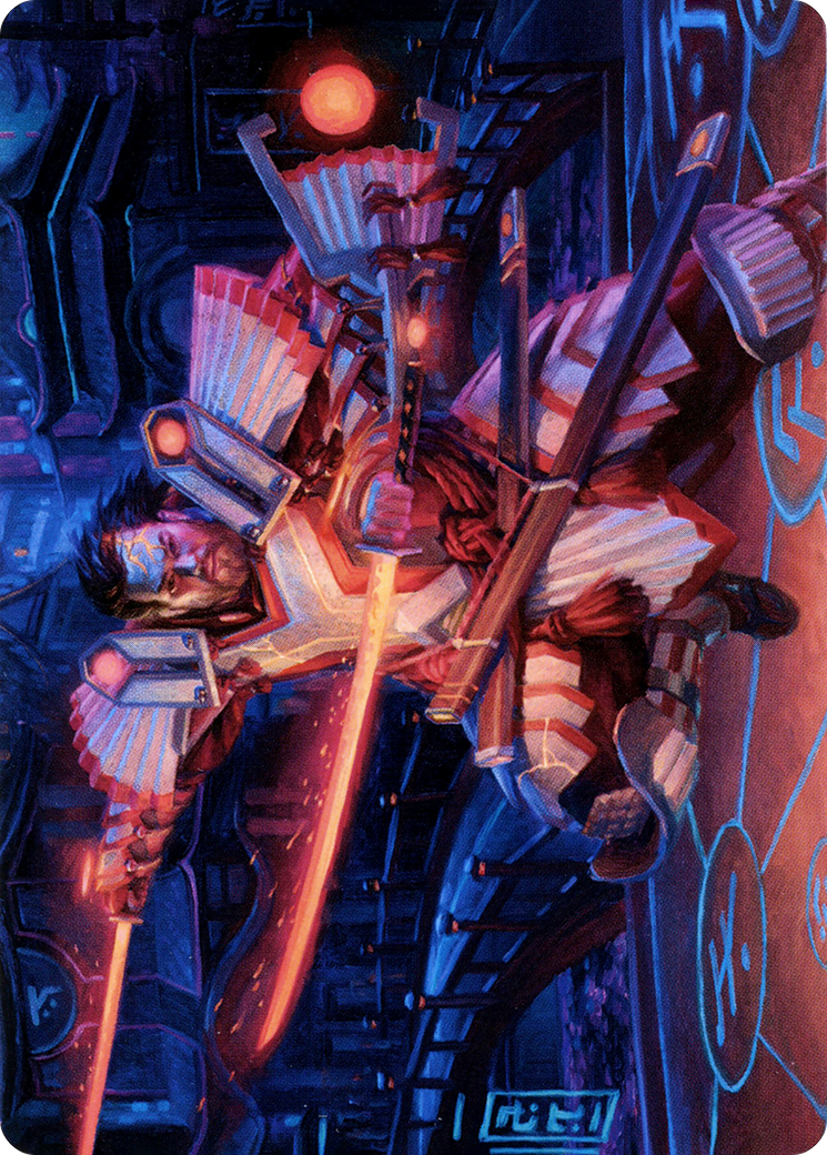Isshin, Two Heavens as One // Isshin, Two Heavens as One (ANEO-014) - Neon Dynasty Art Series (Borderless) Foil-1