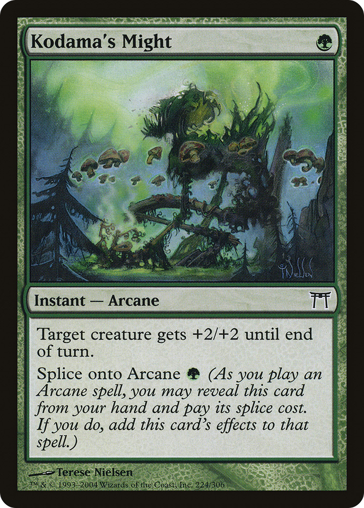 Kodama's Might [Champions of Kamigawa]-1