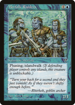Merfolk Raiders [Mirage]-1