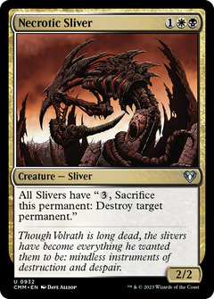 Necrotic Sliver [Commander Masters]-1