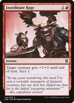 Inordinate Rage [Zendikar Rising]-1