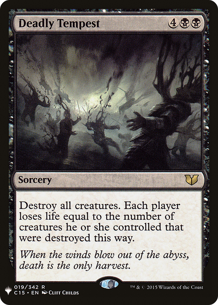 Deadly Tempest [The List]-1