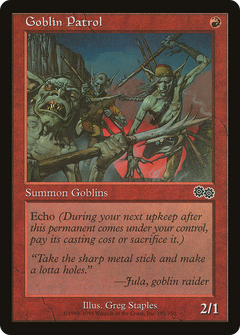 Goblin Patrol [Urza's Saga]-1