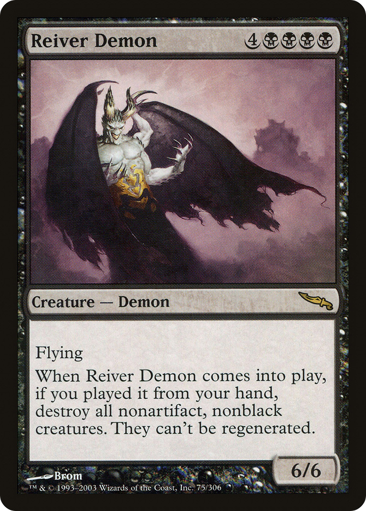 Reiver Demon [Mirrodin]-1
