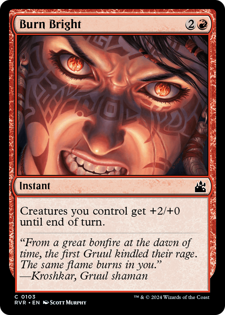 Burn Bright [Ravnica Remastered]-1