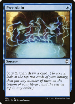 Preordain [Streets of New Capenna Commander]-1