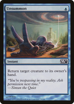 Unsummon (M11-078) - Magic 2011 Foil-1
