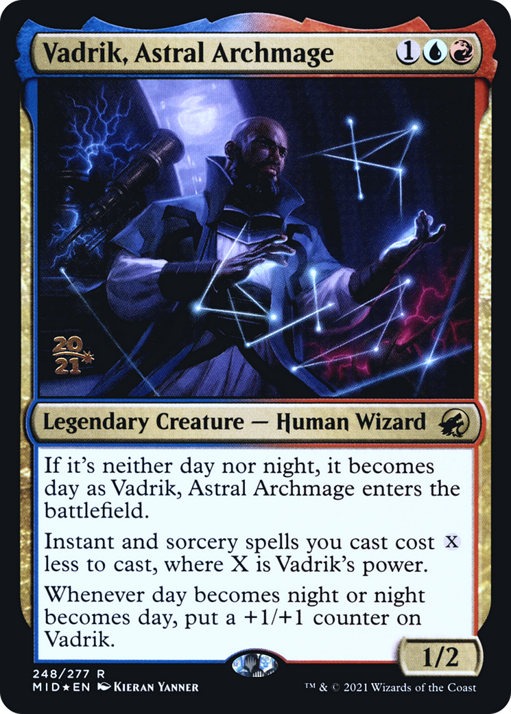 Vadrik, Astral Archmage (PRE-248) - Innistrad: Midnight Hunt Promos Foil-1