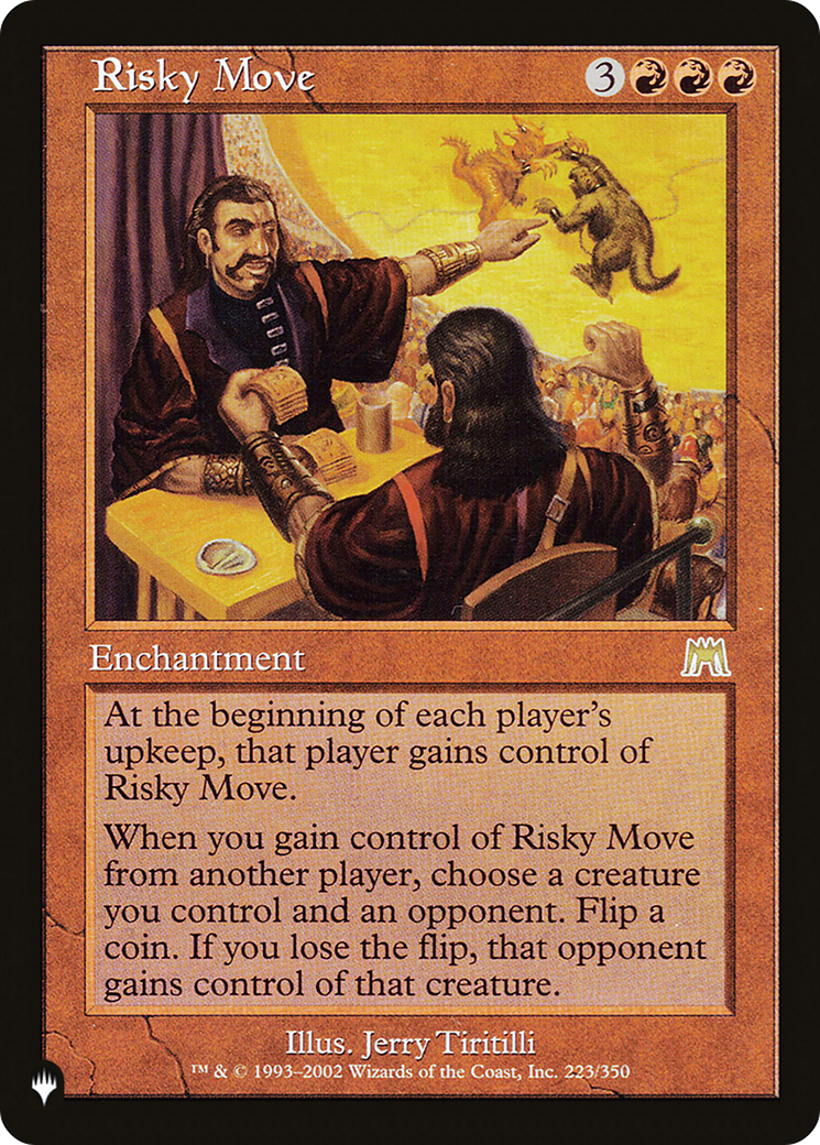 Risky Move [Secret Lair: Heads I Win, Tails You Lose]-1