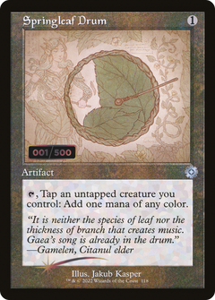 Springleaf Drum (Retro Schematic) (Serialized) [The Brothers' War Retro Artifacts]-1