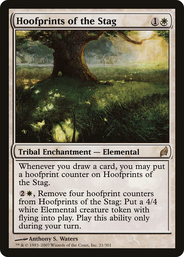 Hoofprints of the Stag [Lorwyn]-1