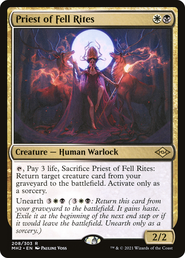 Priest of Fell Rites [Modern Horizons 2]-3