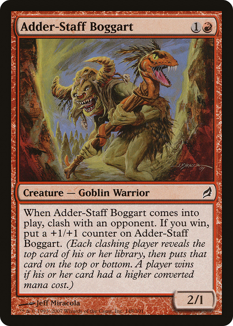 Adder-Staff Boggart [Lorwyn]-1