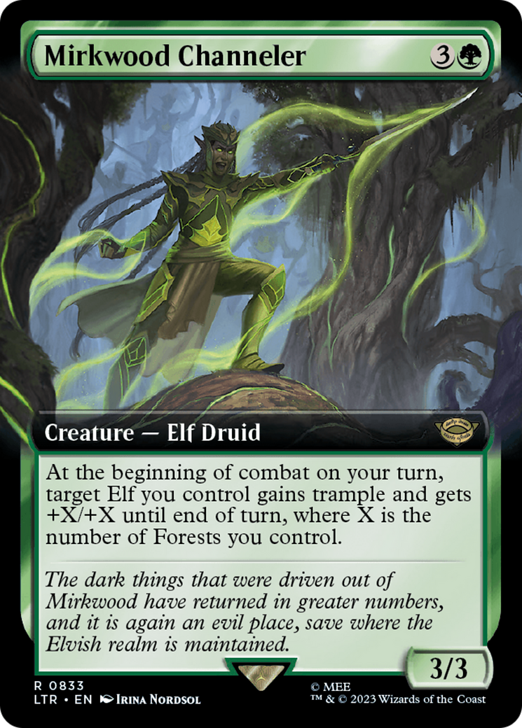 Mirkwood Channeler (Extended Art) [The Lord of the Rings: Tales of Middle-Earth]-1