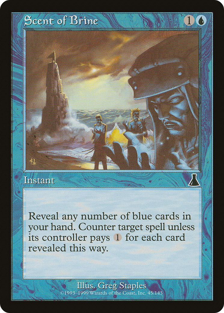 Scent of Brine [Urza's Destiny]-1