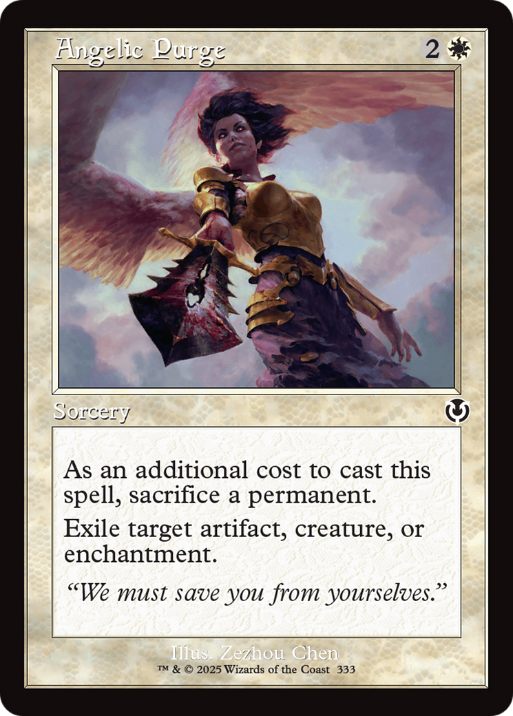 Angelic Purge (Retro Frame) [Innistrad Remastered]-1