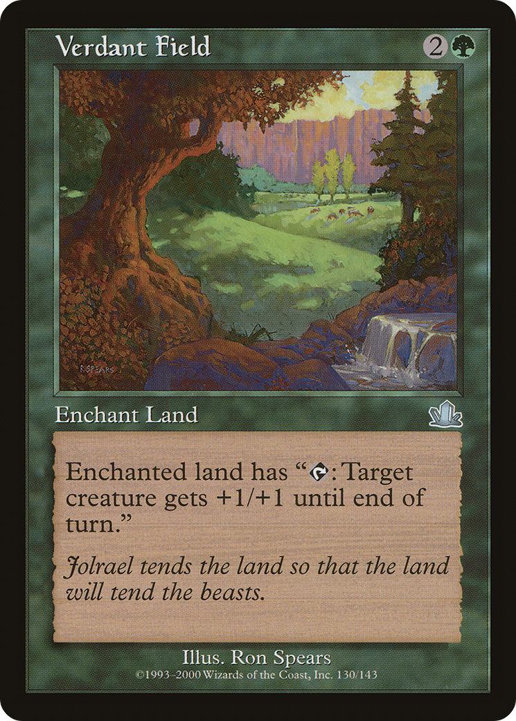 Verdant Field (PCY-130) - Prophecy Foil-1