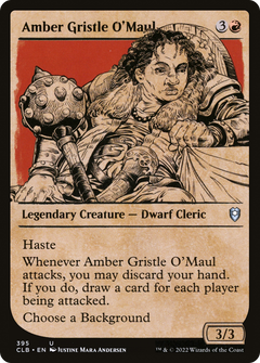 Amber Gristle O'Maul (Showcase) [Commander Legends: Battle for Baldur's Gate]-1