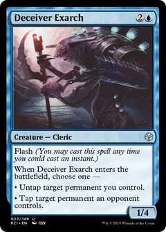 Deceiver Exarch (PZ1-022) - Legendary Cube Prize Pack Foil-1