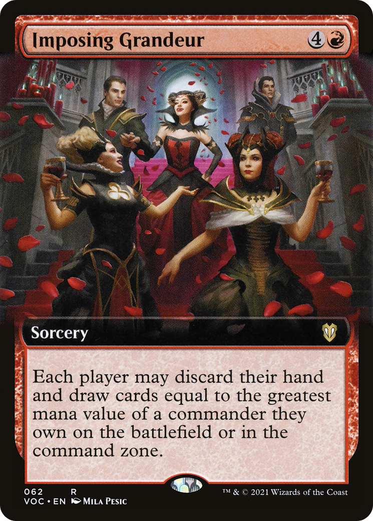 Imposing Grandeur (Extended Art) [Innistrad: Crimson Vow Commander]-1