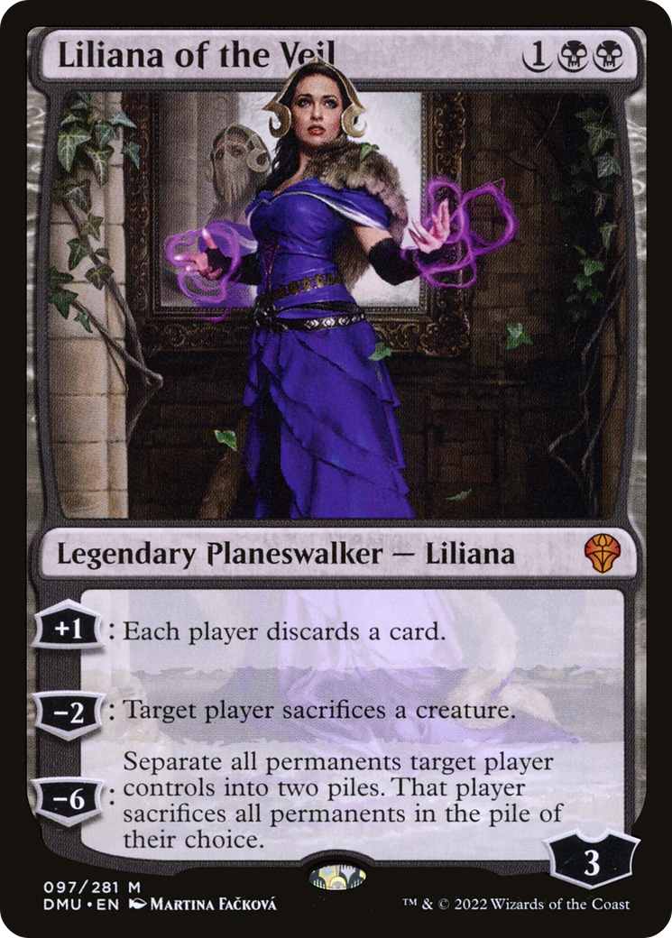 Liliana of the Veil [Dominaria United]-1