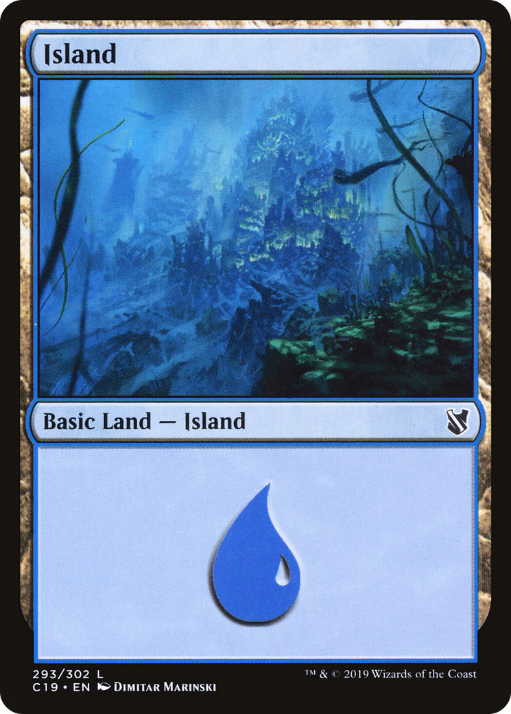 Island (293) [Commander 2019]-1