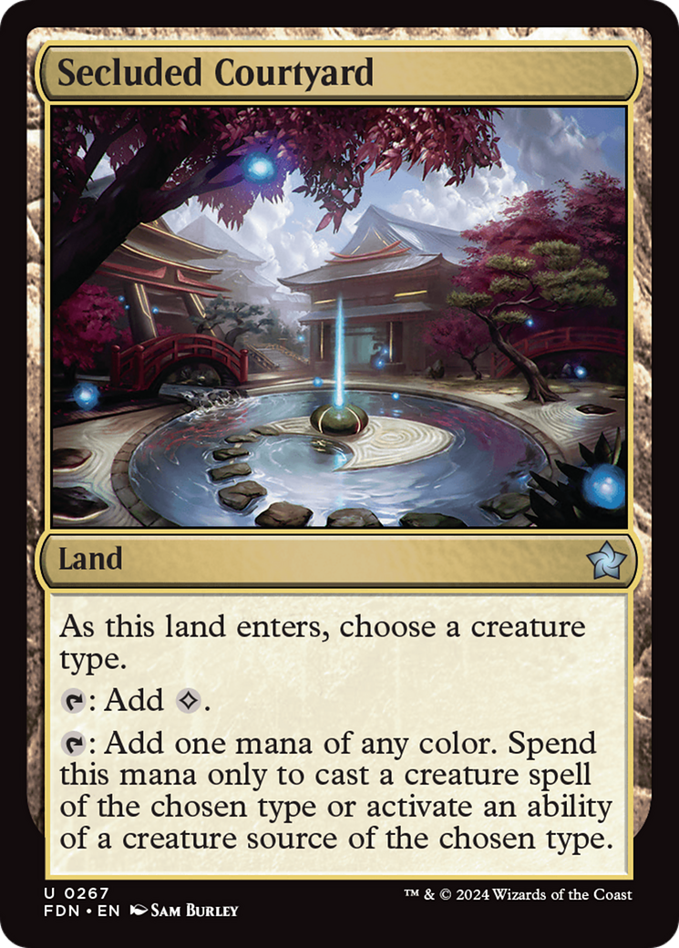 Secluded Courtyard [Foundations]-1