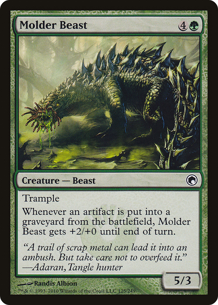 Molder Beast [Scars of Mirrodin]-1
