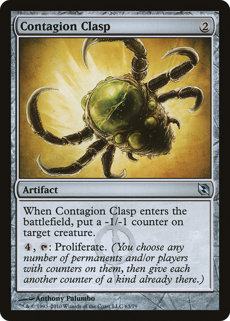 Contagion Clasp [Duel Decks: Elspeth vs. Tezzeret]-1