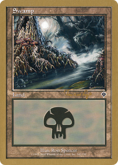 Swamp (342) - 2001 Tom van de Logt (INV) (WCD-) - World Championship Decks 2001-1