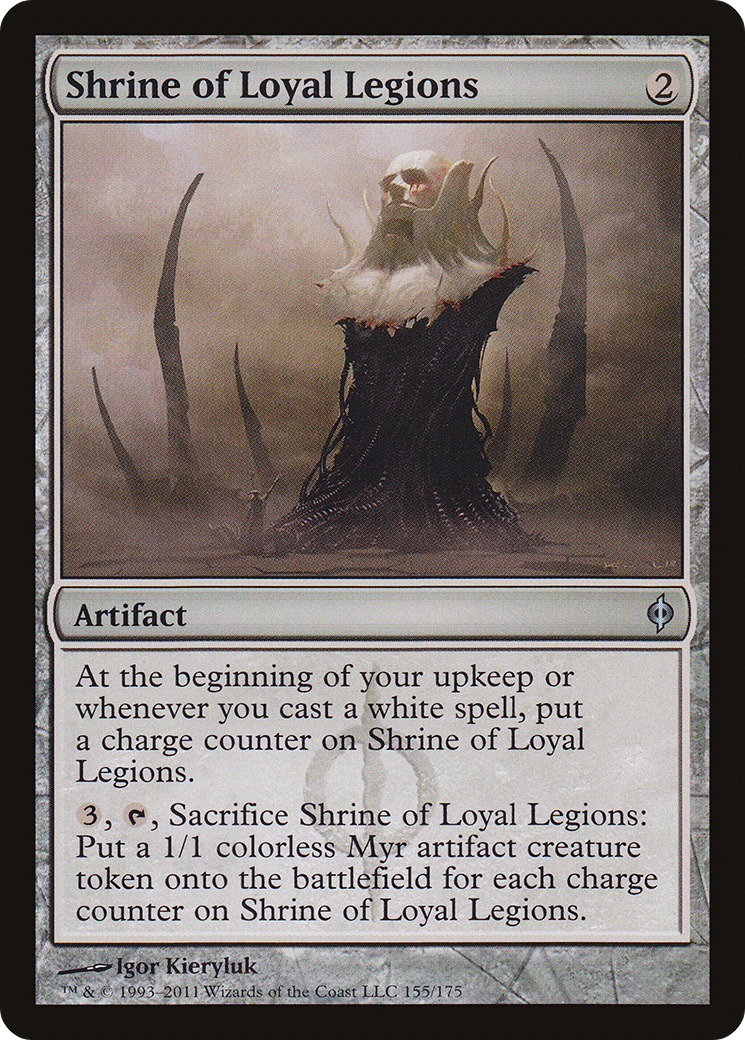 Shrine of Loyal Legions [New Phyrexia]-1