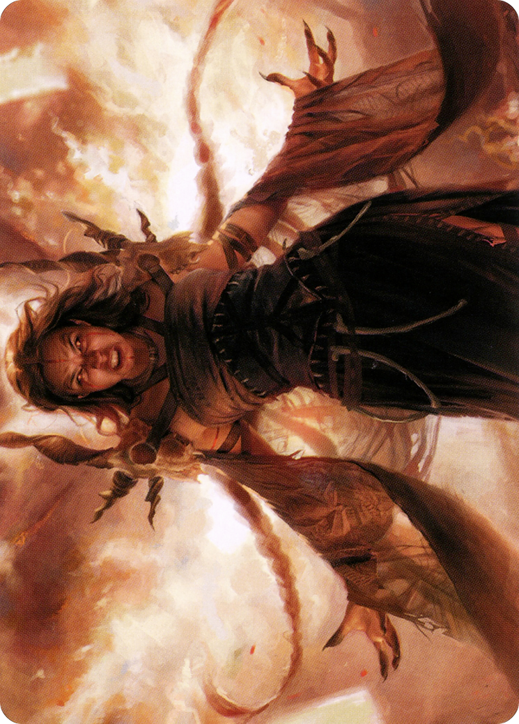 Dragon's Rage Channeler Art Card [Modern Horizons 2 Art Series]-1