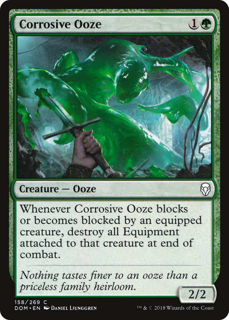 Corrosive Ooze [Dominaria]-1