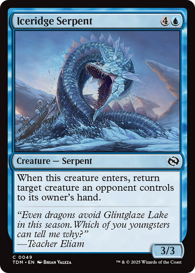 Iceridge Serpent [Tarkir: Dragonstorm]-1