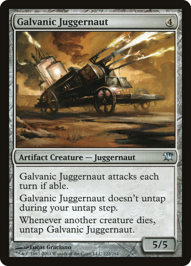 Galvanic Juggernaut [Innistrad]-1