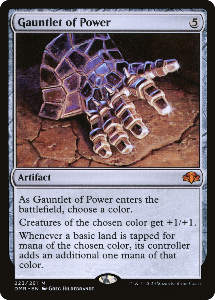 Gauntlet of Power [Dominaria Remastered]-1