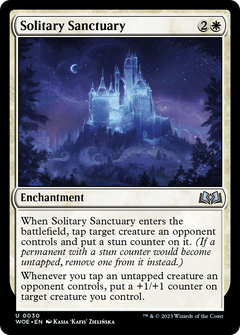 Solitary Sanctuary [Wilds of Eldraine]-1