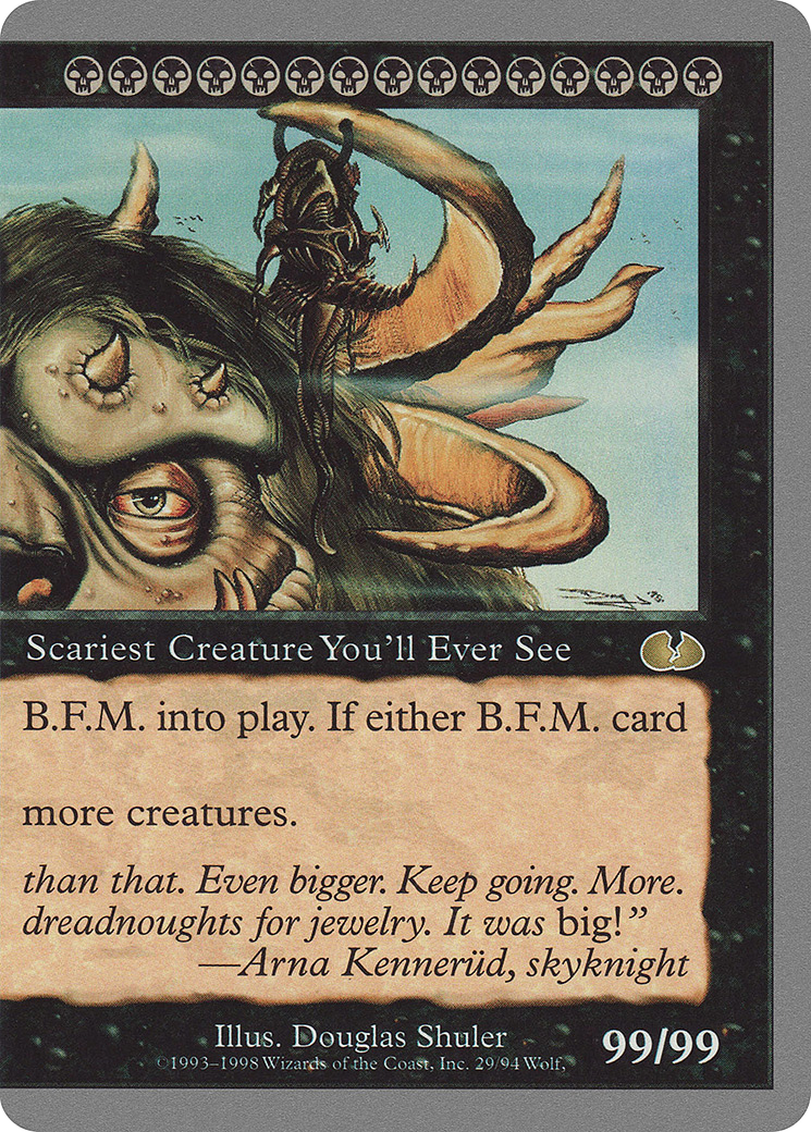 B.F.M. (Big Furry Monster) (29/94) [Unglued]-1