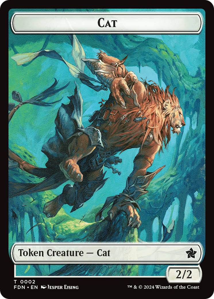 Cat (TFDN-002) - Foundations Tokens Foil-1