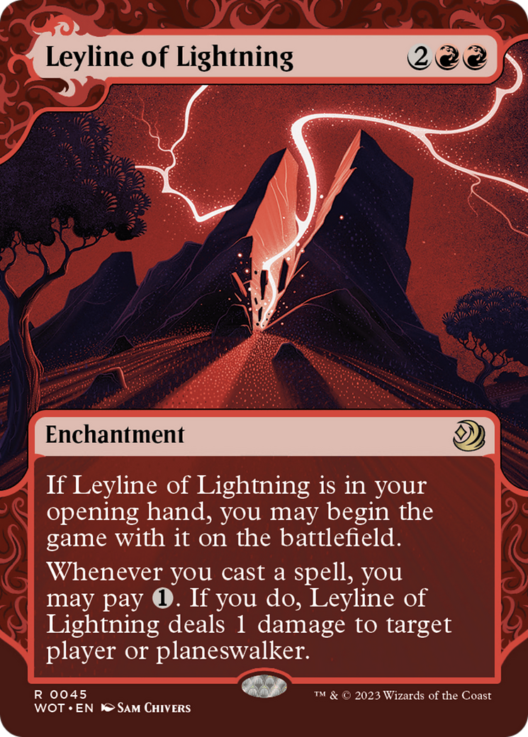 Leyline of Lightning [Wilds of Eldraine: Enchanting Tales]-1