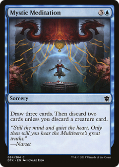 Mystic Meditation [Dragons of Tarkir]-1