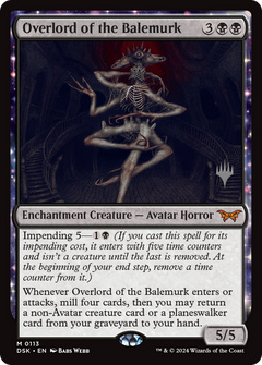 Overlord of the Balemurk (Promo Pack) [Duskmourn: House of Horror Promos]-1