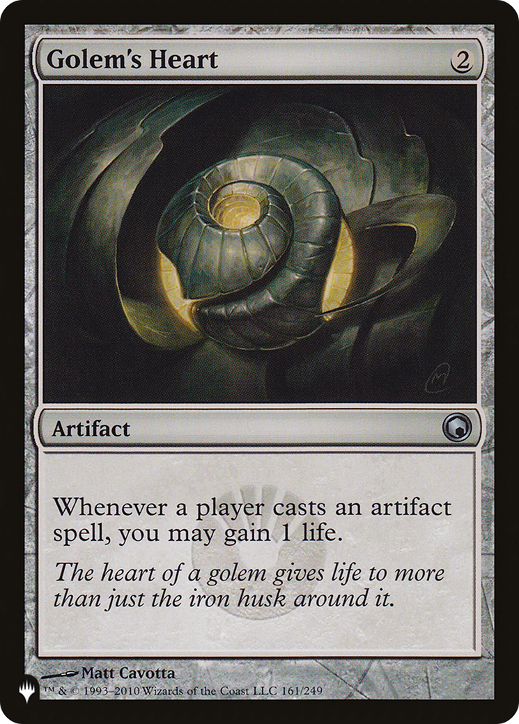 Golem's Heart [The List]-1