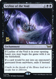 Leyline of the Void (0106) [Duskmourn: House of Horror Prerelease Promos]-1